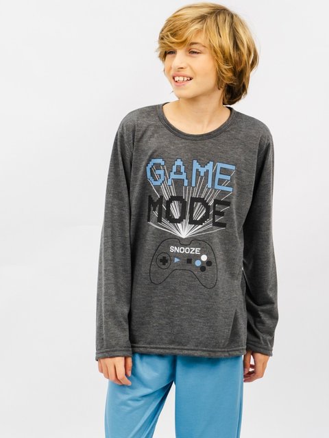 Pijama Infantil Menino de Inverno - Jogo Legal