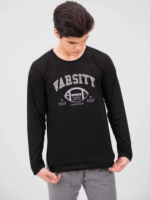 Pijama Masculino de Inverno - Varsity