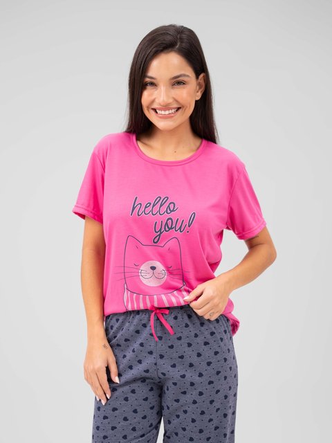 Pijama Feminino Capri - Oi
