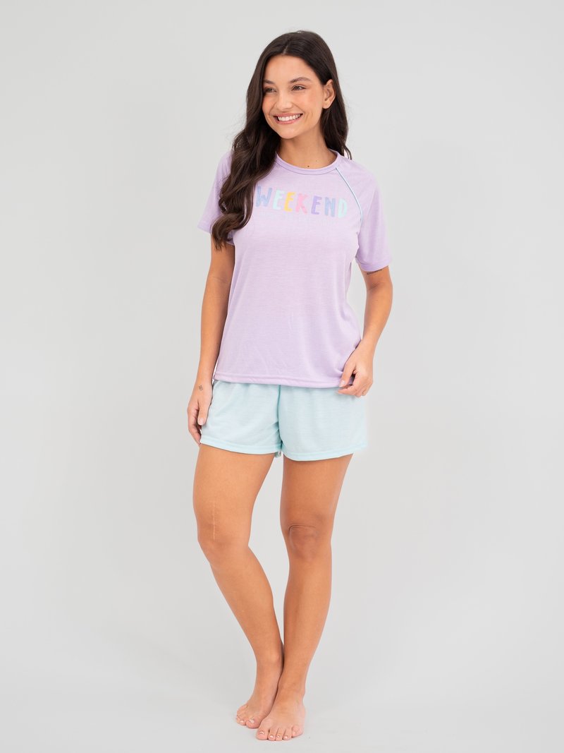 Pijama Feminino de Verão - Final de Semana