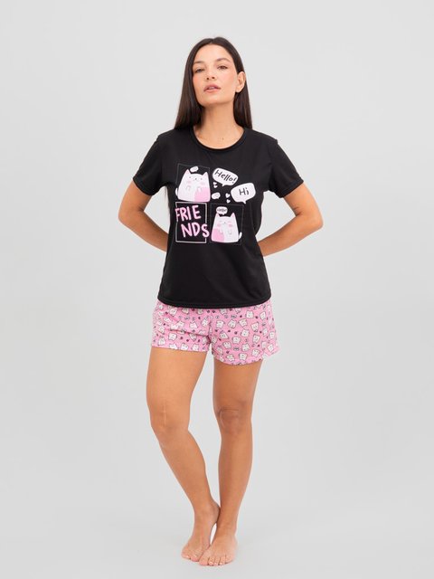 Pijama Feminino de Verão - Oi Amigos