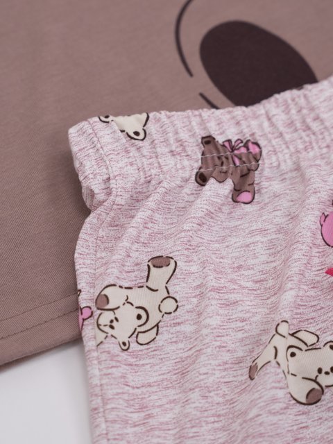 Pijama Feminino de Verão - Ursinho de Lacinho