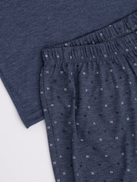 Pijama Masculino de Verão - Âncora