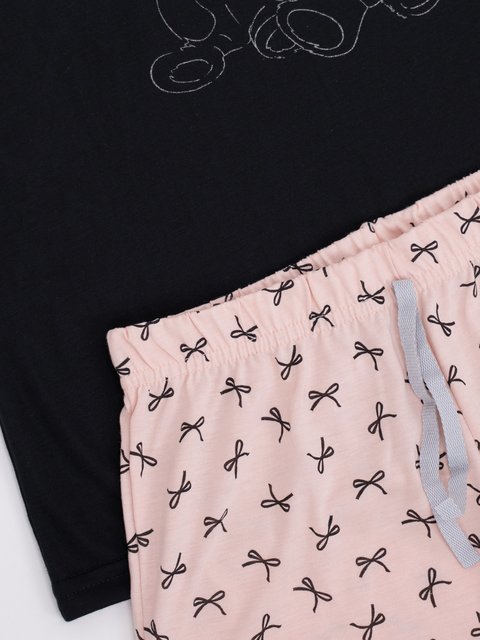 Pijama Feminino Capri - Ursinho