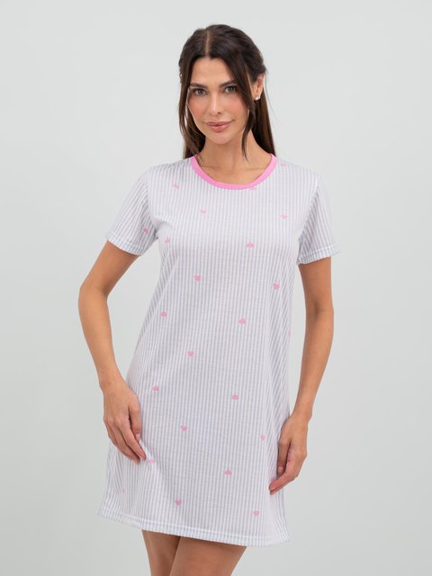 Camisola de Verão - Coração Listrado