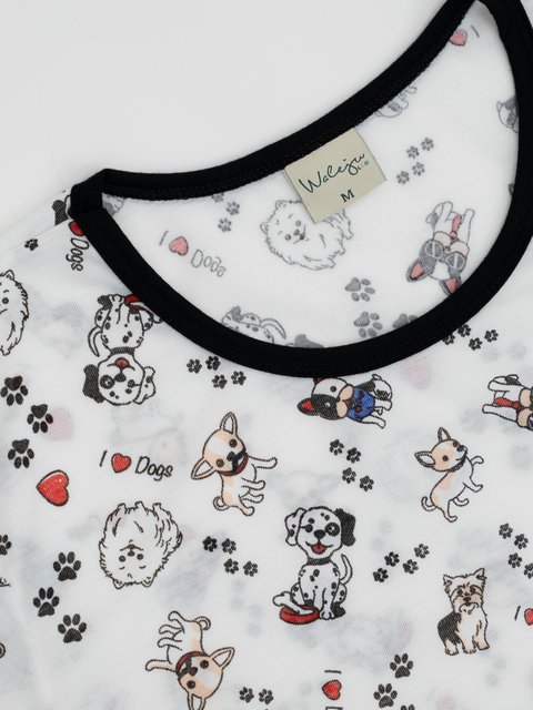 Camisola de Verão - Eu Amo Cachorros