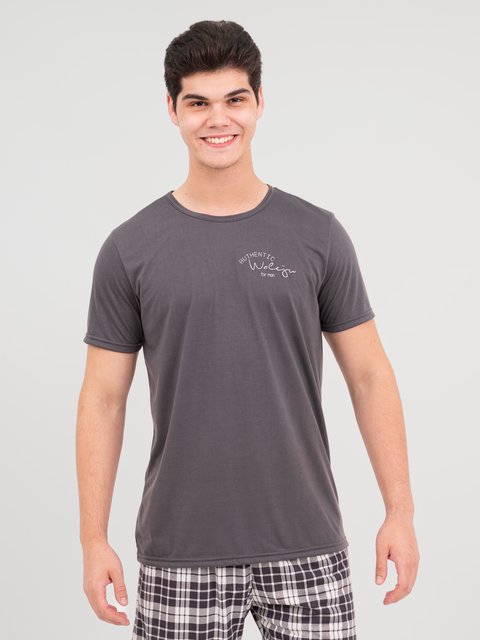 Pijama Masculino de Verão - Xadrez