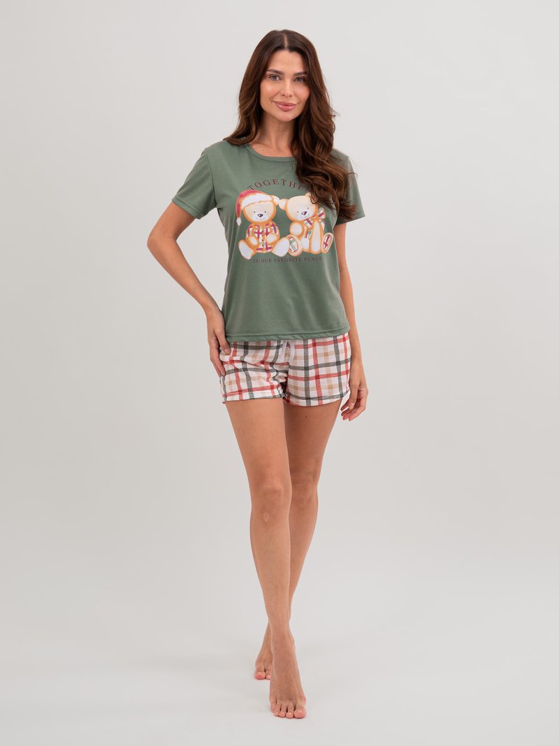 Pijama Feminino de Verão - Natal