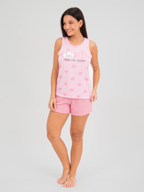 Pijama Feminino Regata - Amável