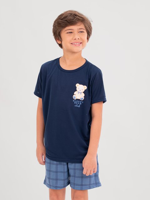 Pijama de Infantil Menino de Verão - Bear Family