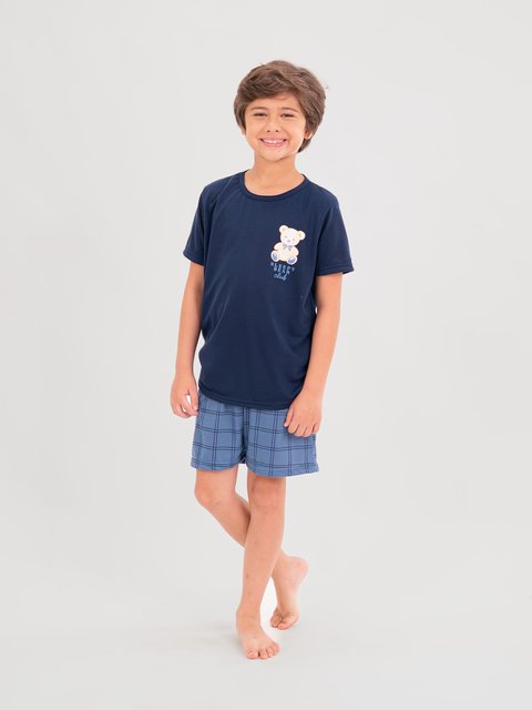 Pijama de Infantil Menino de Verão - Bear Family