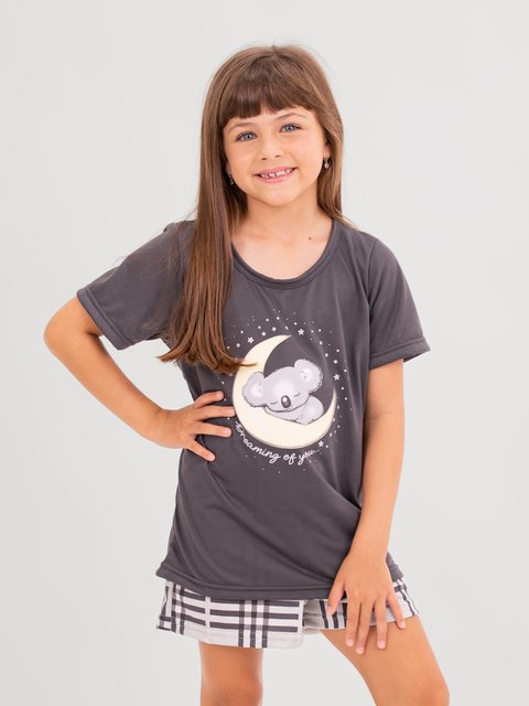 Pijama Infantil Menina de Verão - Dream Family