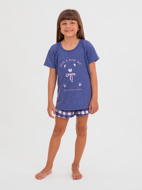 Pijama Infantil de Menina de Verão - Nice Day 