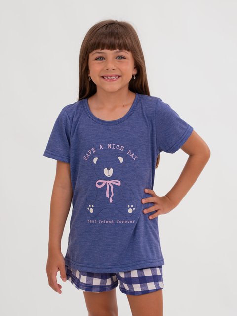 Pijama Infantil de Menina de Verão - Nice Day 