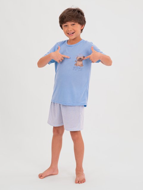 Pijama de Infantil Menino de Verão - Sleepy Family