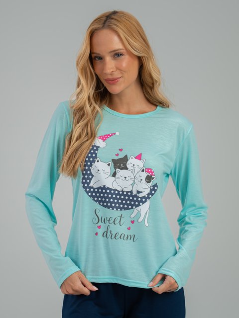 Pijama Feminino de Inverno - Doces Sonhos