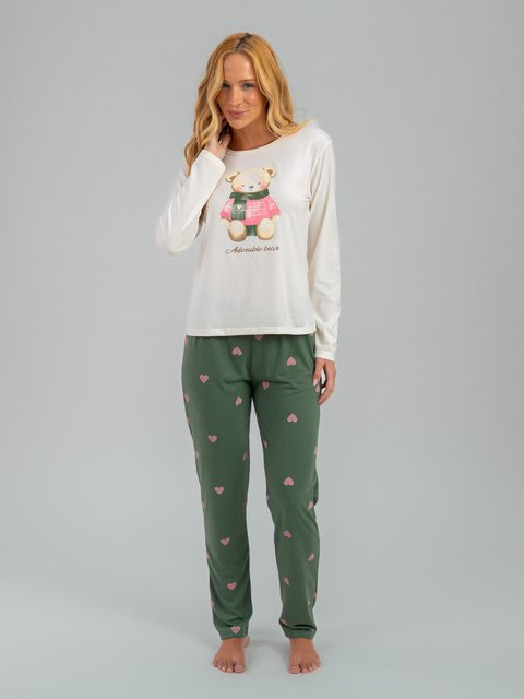 Pijama Feminino de Inverno - Ted