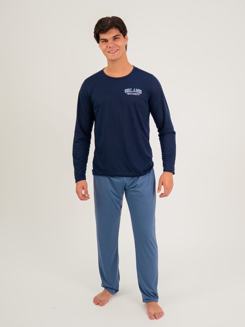 Pijama Masculino de Inverno - Orland