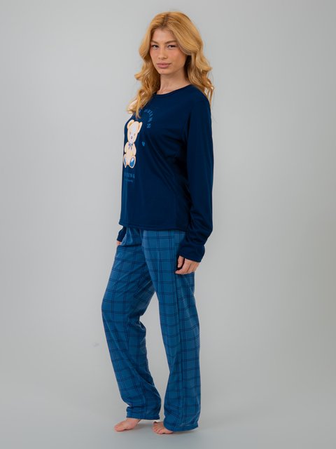 Pijama Feminino de Inverno - Bear Family