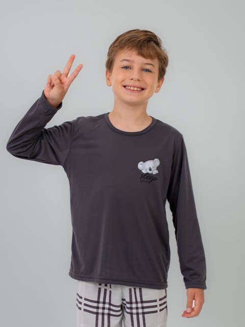 Pijama Infantil Menino de Inverno - Dream Family