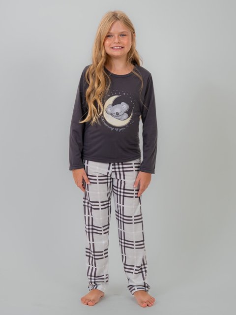 Pijama Infantil Menina de Inverno - Dream Family