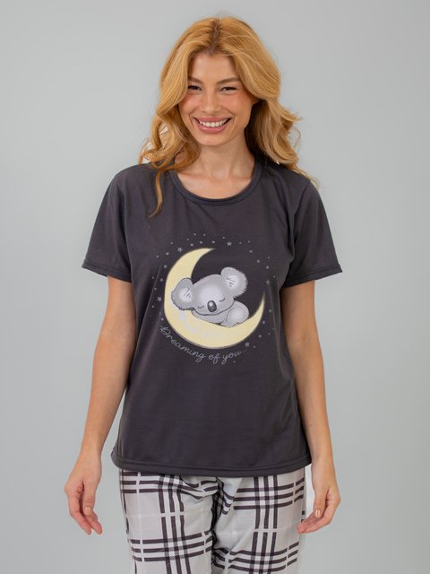 Pijama Feminino Capri - Dream Family
