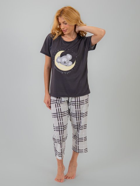 Pijama Feminino Capri - Dream Family