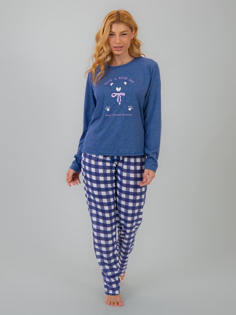 Pijama Feminino de Inverno - Nice Day Family