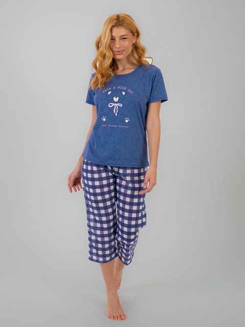Pijama Feminino Capri - Nice Day Family
