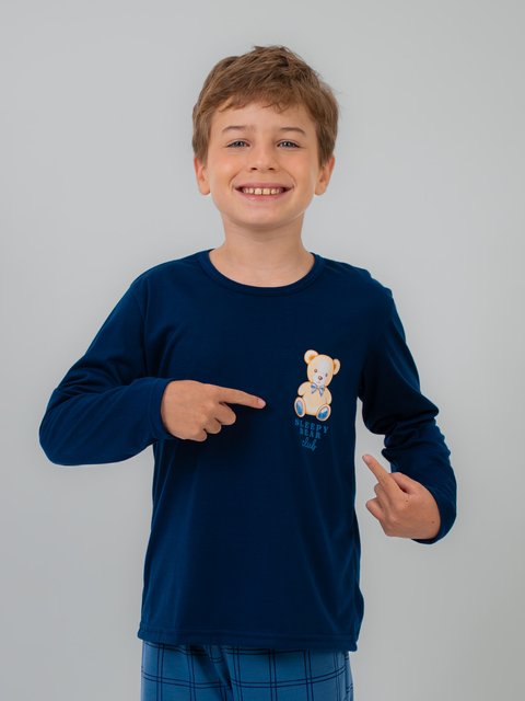 Pijama Infantil Menino de Inverno - Bear Family