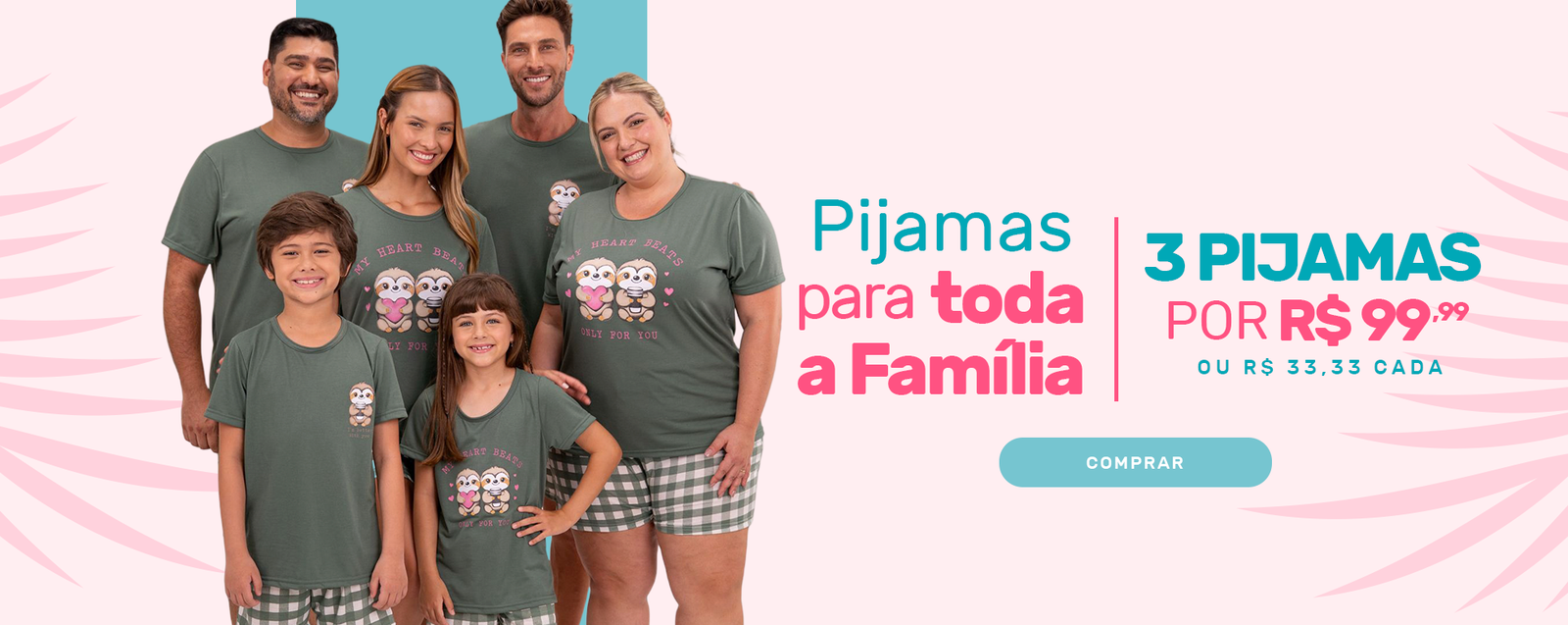 Pijamas em Família